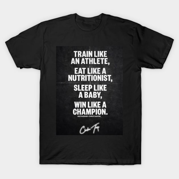 Win Like A Champion T-Shirt by Successcor